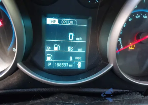 2013 Chevrolet Cruze 1Lt Auto из США, поврежденный, VIN 1G1PC5SB4D7204257